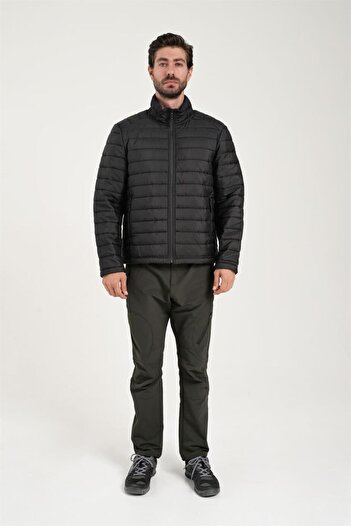 Exuma Men's Black Puffer Jacket2311141