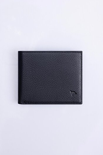 Tudors Genuine Leather Men's Black Wallet