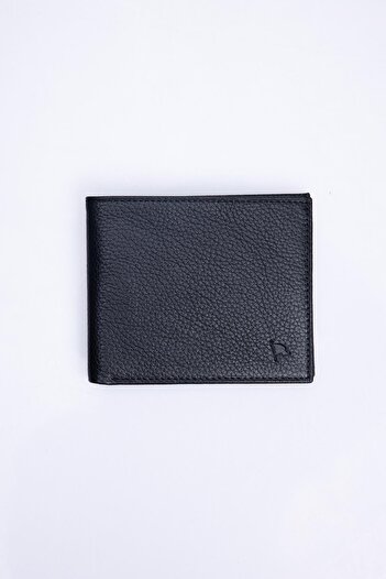 Tudors Genuine Leather Men's Black Wallet