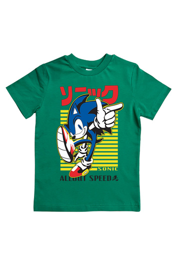 Sonic Children's Summer T-Shirt - Printed, Cotton Combed