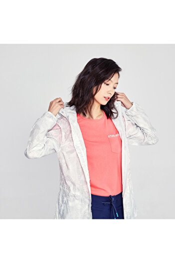 Decathlon Синій жіночий дощовик для активного відпочинку - Raincut Full Zip