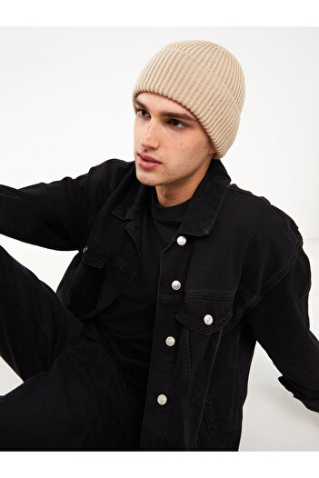 LC Waikiki Men's Knitwear Beret