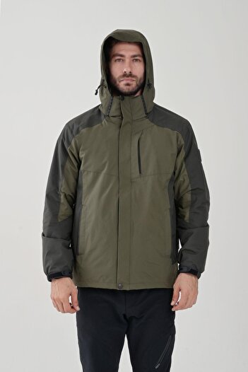 Exuma Men's Khaki 3in1 Ski Jacket2111153