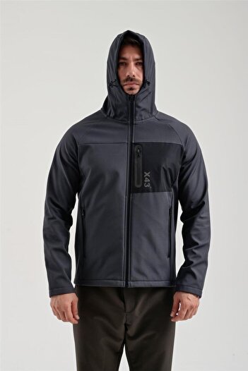 Exuma Erkek Antrasit Softshell Mont 2011120
