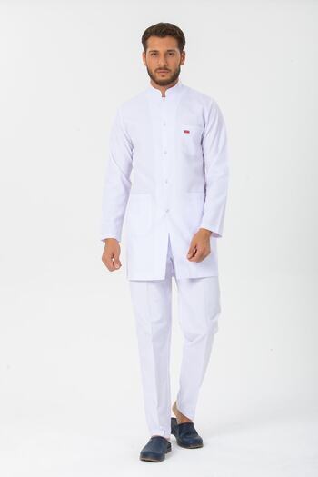 TIPTEKS Male Judge Collar Medium Size Doctor - Teacher Apron