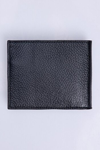 Tudors Genuine Leather Men's Black Wallet