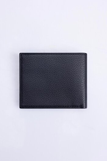 Tudors Genuine Leather Men's Black Wallet