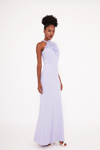 VERDA Floral Detailed Dress