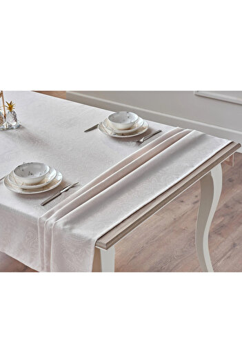 Doqu Home Glory Masa Örtüsü Bej
