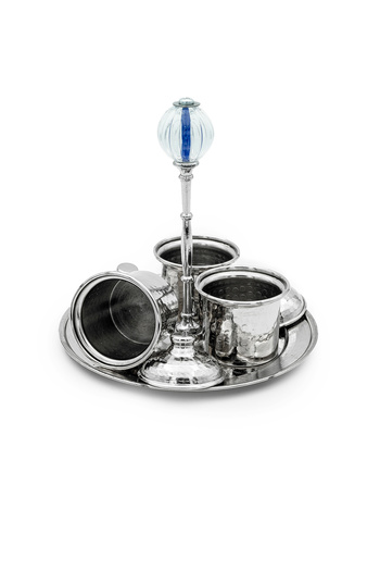 ANTEPSEPETİ SILVER PLATED RETAINED COPPER SPICE
