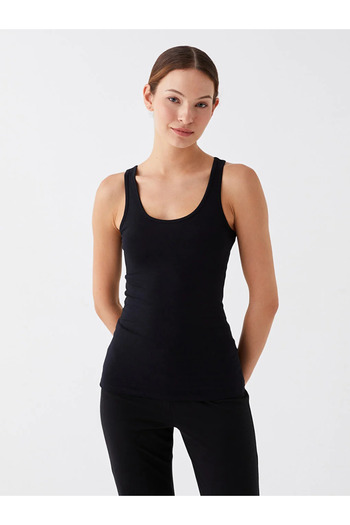LC Waikiki LCW DREAM Women's U-Neck Plain Undershirt