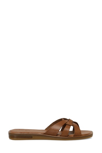 İnci INCI NICOLE 4FX Tan Women's Flat Slippers