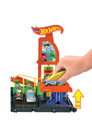 HOT WHEELS City Super Fuel Station Station HTN79