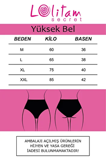 Lolitam Γυναικεία κιλότα Cotton Lycra 3 Συσκευασία