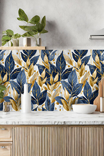DECORIO HOME Mutfak Tezgah Arası Kaplama - Duvar - Fayans - Banyo - Çok Amaçlı Kaplama Folyosu