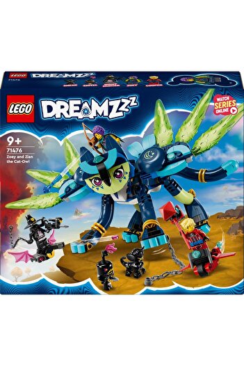 LEGO DREAMZzz Zoey and Cat-Owl Zian 71476