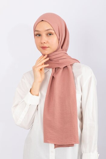 hijabchi Cotton Shawl - Coral