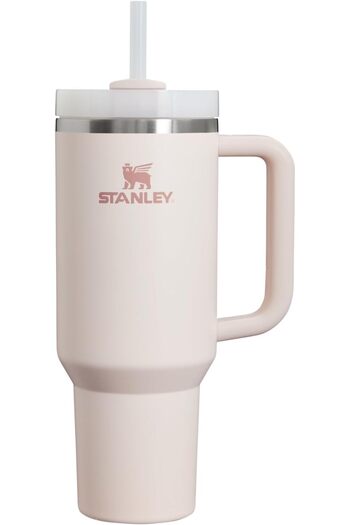 Stanley Quencher H2.0 FlowState Paslanmaz çelik Vakum Yalıtımlı Bardak 40 أونصة 1,18 لتر روز كوارتز 2.0