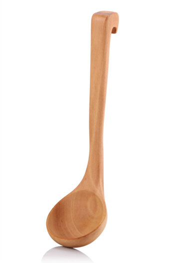 BALSA Kepçe, Kayın, Ağaç Kepçe, Ahşap Kepçe, 28 cm