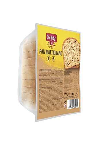 Schar 6'lı Glutensiz Ekmek Seti Pan Blanco Pan Multigrano 250g 6 Adet Dilimli Ekmek
