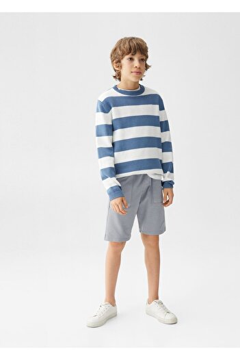 MANGO Kids Gray Shorts for Kids