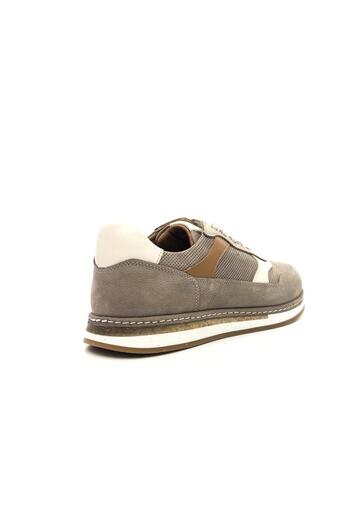 KOMCERO 3024 Men's Genuine Leather Lace-Up Casual Shoes