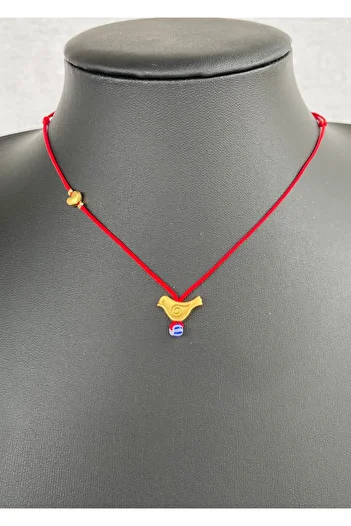 Concept HuBuTU GIFT MINIMAL RED INFINITY ROPE NECKLACE
