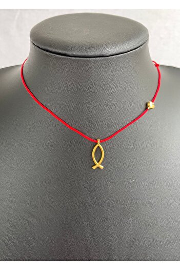 Concept HuBuTU MINIMAL RED INFINITABLE ROPE NECKLACE