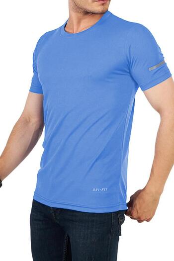 GHASSY CO. Men's Moisture Wicking Quick Dry Athletic Technical Performance T-shirt