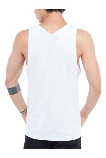 Vans Classic Vans Tank-b Men's White T-shirt Vn00055vwht1