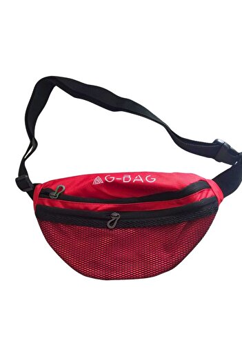 Mask G-BAG Red Shoulder/Waist Bag Unisex 35x19 cm