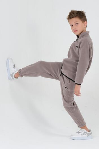 Black One Boy's Polar Fabric Set