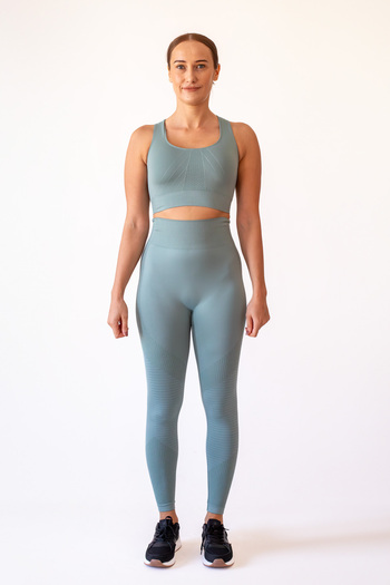 FEELAMORE Energy Seamless Active Detailed High Waist Leggings, Recovery Sports Leggings