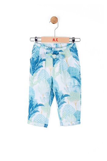 nk kids LIMI baby girl & child Lycra T-shirt patterned trousers set