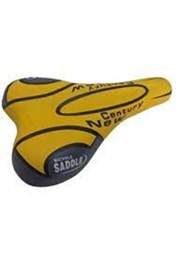 Asroya 16-20 Kids Bike Saddle Seat New Century Yellow Kids Bicycle Seat