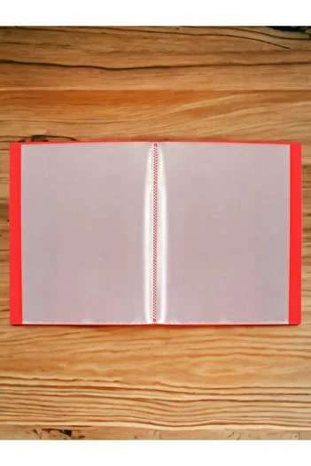 SEYFİKİRTASİYE 40 SHEETS RED A4 PRESENTATION FILE NOKY PRIME HIGH QUALITY POUCH THICKNESS DOMESTIC PRODUCTION