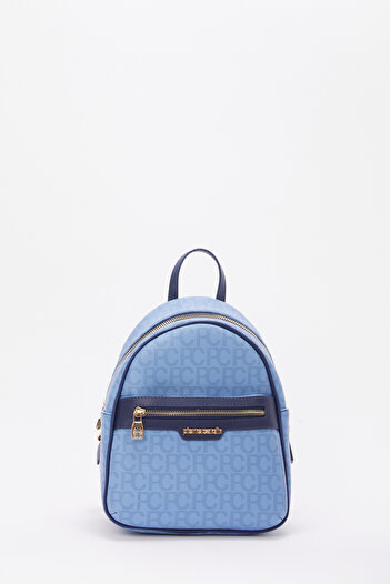 Pierre Cardin Blue Women's Backpack 05PO24Y1755