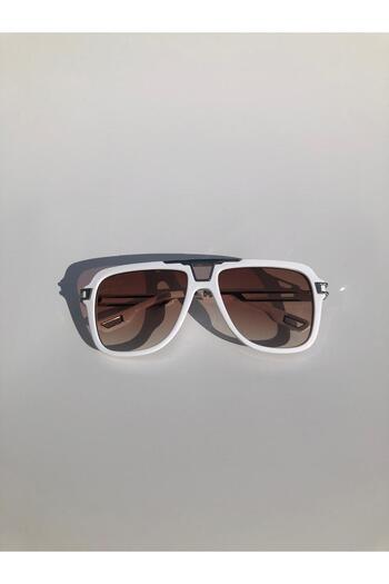 DSN CARTER WHITE SUNGLASSES