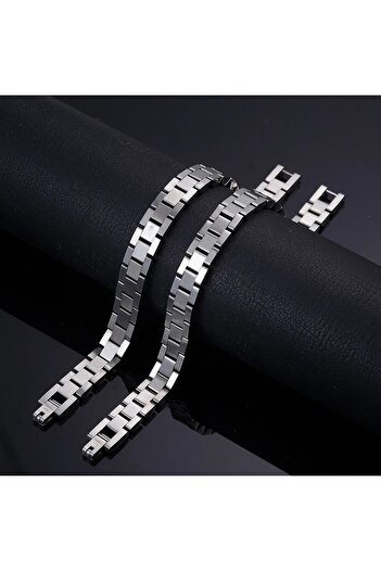 neslyaccessories Üst Kalite Paslanmaz Çelik Erkek Bileklik