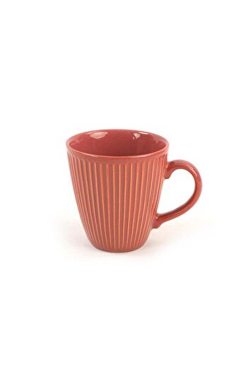 M'art Home New Color In Orange 2-Piece Mug