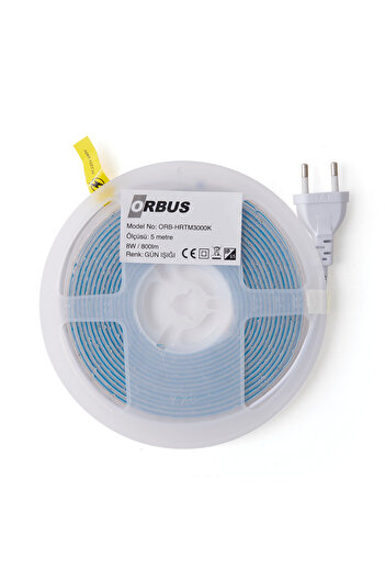 ORBUS Hortum Şerit Led - Gün Işığı - 5 m  - 40 Watt