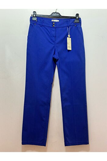 AYHAN Side Pocket Pipe Leg Cotton Trousers