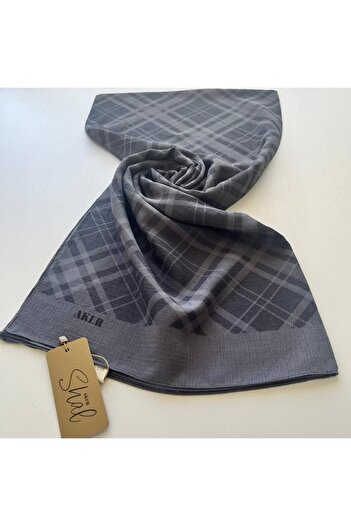 Aker Smoked Plaid Shawl