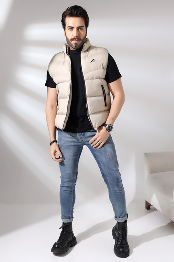 Talsmoda ΑΝΔΡΙΚΟ ΑΘΛΗΤΙΚΟ ΓΙΛΕΚΟ TALS FASHION ΚΡΕΜ ΧΡΩΜΑ