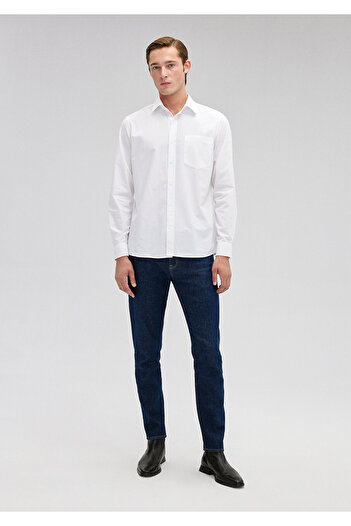 Mavi White Shirt Regular Fit / Normal Cut 0210792-620