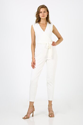 ALEXANDERGARDI Double Breasted Corduroy Jumpsuit (B21-43700)