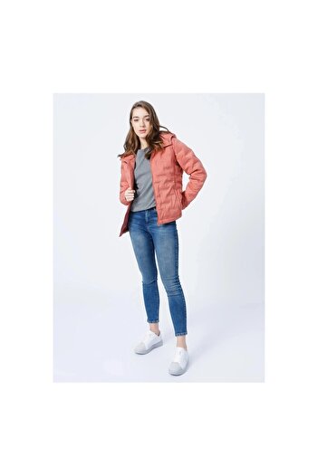 lumberjack Alisa Γυναικείο Ροζ Παλτό