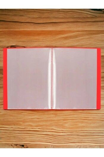 SEYFİKİRTASİYE 10 SHEETS RED A4 PRESENTATION FILE NOKY PRIME HIGH QUALITY POUCH THICKNESS DOMESTIC PRODUCTION