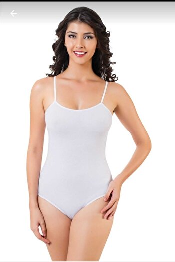 Seher Yıldızı Seher Women's Bodysuit with 6 Rope Straps and Hooks