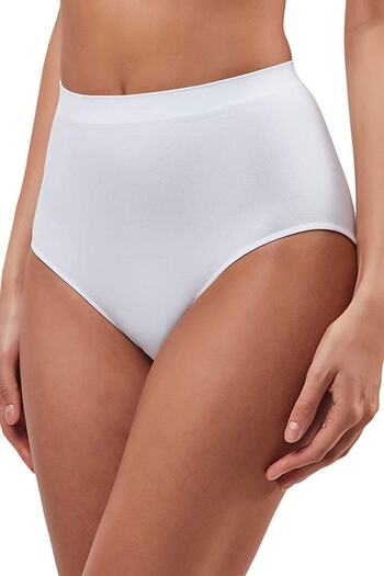 Elit Life White High Waist Flexible Panties - Pack of 3